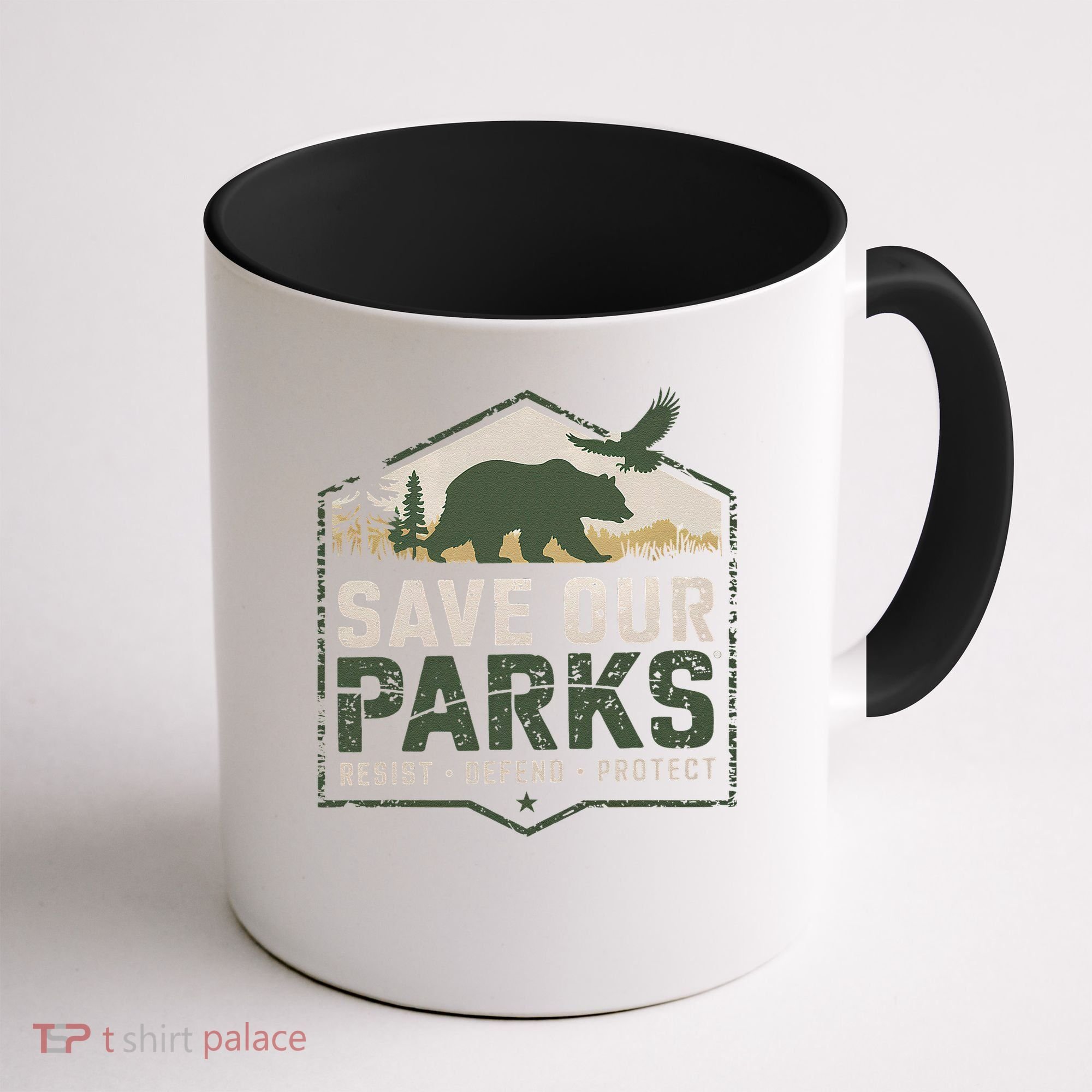 Save Our Parks Resist National Park Protect ALT US Parks Coffee Mug