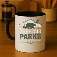 Save Our Parks Resist National Park Protect ALT US Parks Coffee Mug thumb 4
