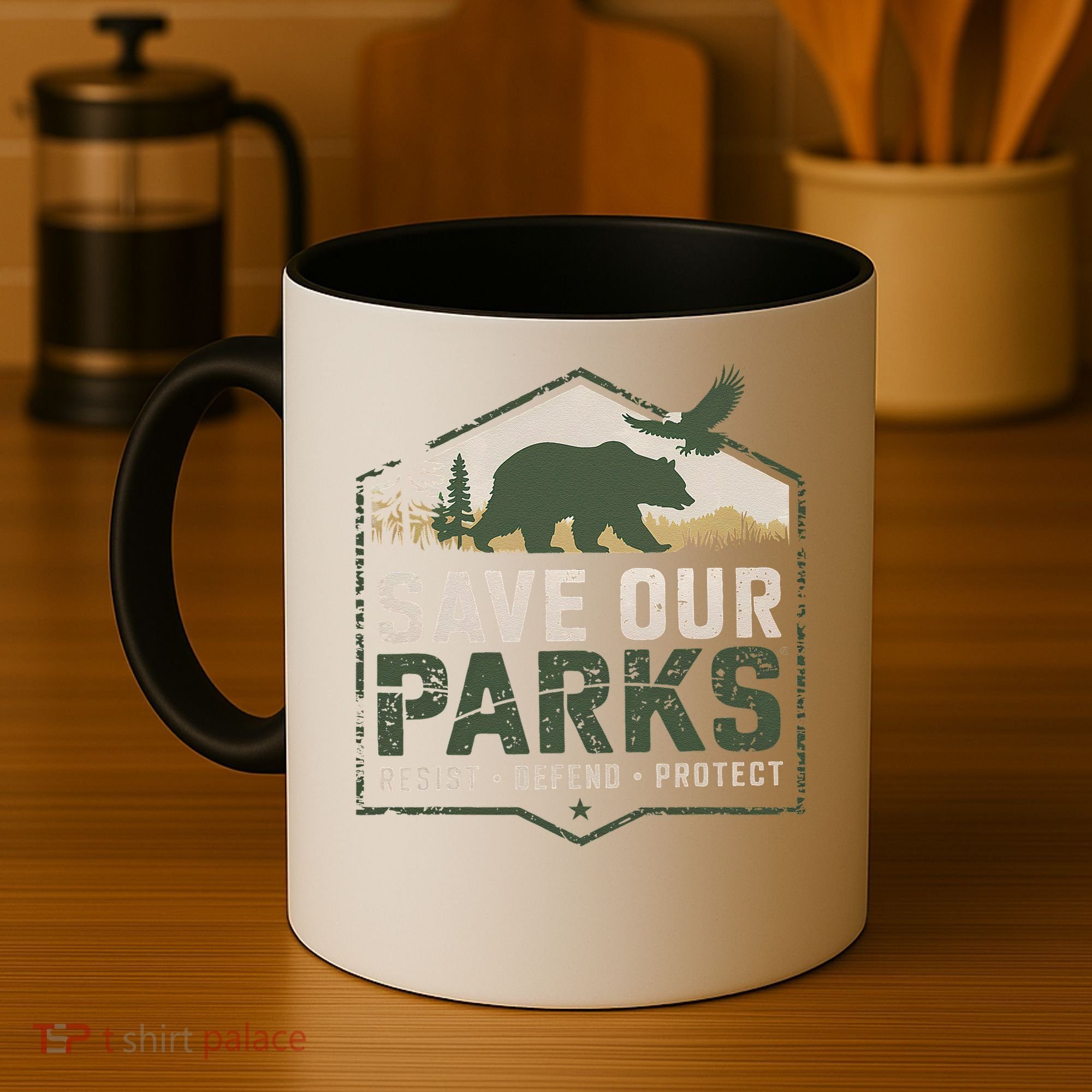 Save Our Parks Resist National Park Protect ALT US Parks Coffee Mug