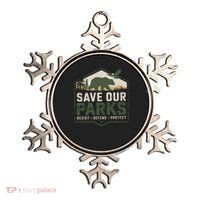 Save Our Parks Resist National Park Protect ALT US Parks Ornament thumb 0