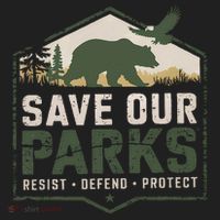 Save Our Parks Resist National Park Protect ALT US Parks Hat thumb 2