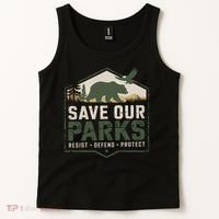 Save Our Parks Resist National Park Protect ALT US Parks Tank Top thumb 2