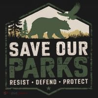 Save Our Parks Resist National Park Protect ALT US Parks Visor thumb 3