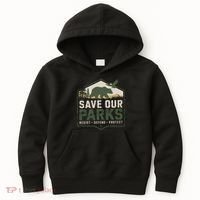 Save Our Parks Resist National Park Protect ALT US Parks Kids Hoodie thumb 0