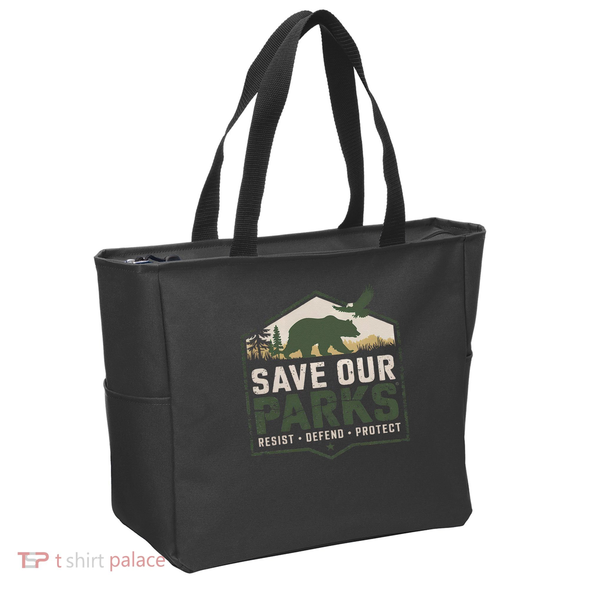 Save Our Parks Resist National Park Protect ALT US Parks Tote Bag