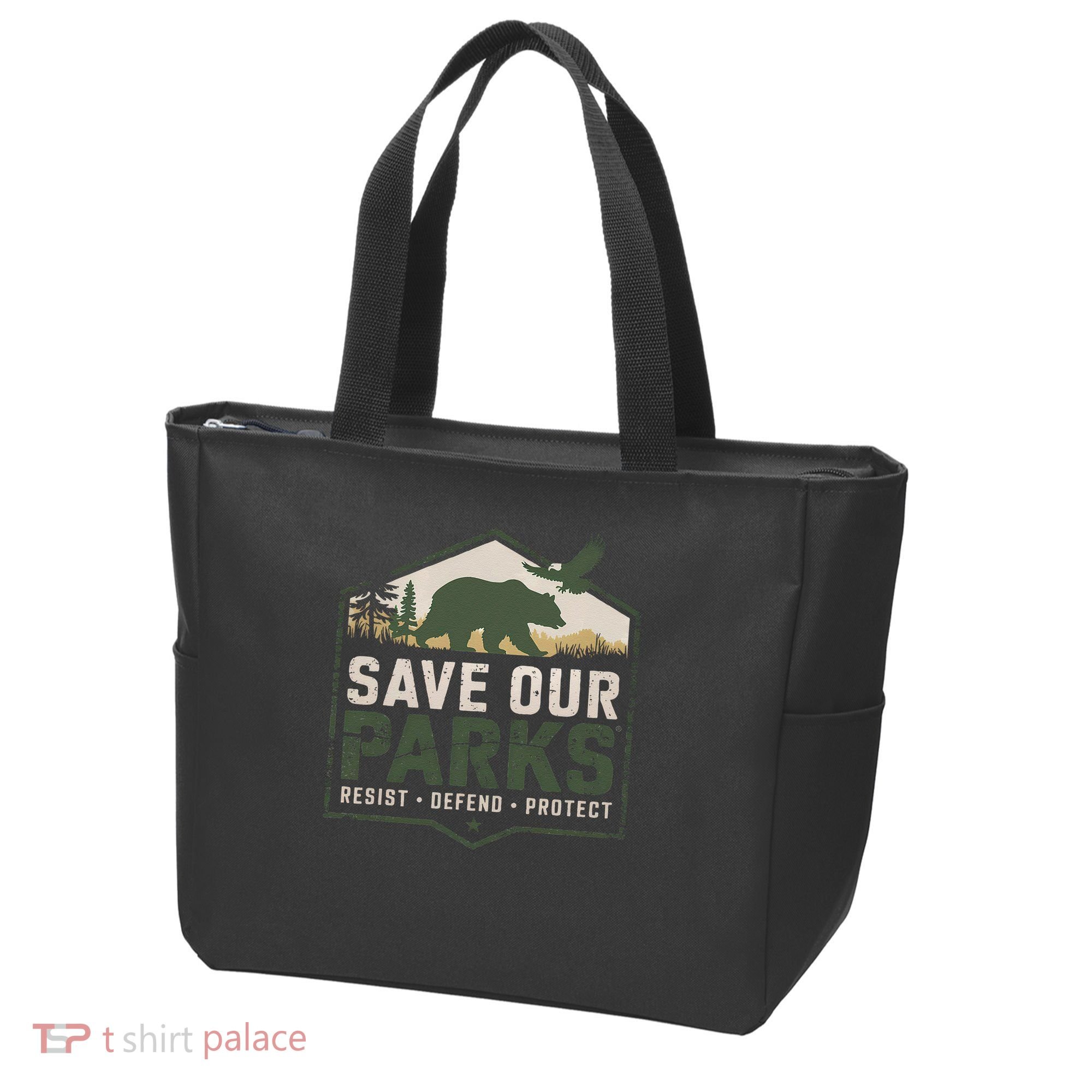 Save Our Parks Resist National Park Protect ALT US Parks Tote Bag