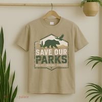Save Our Parks Resist National Park Protect ALT US Parks T-Shirt thumb 2