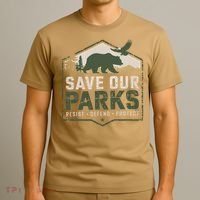 Save Our Parks Resist National Park Protect ALT US Parks T-Shirt thumb 3