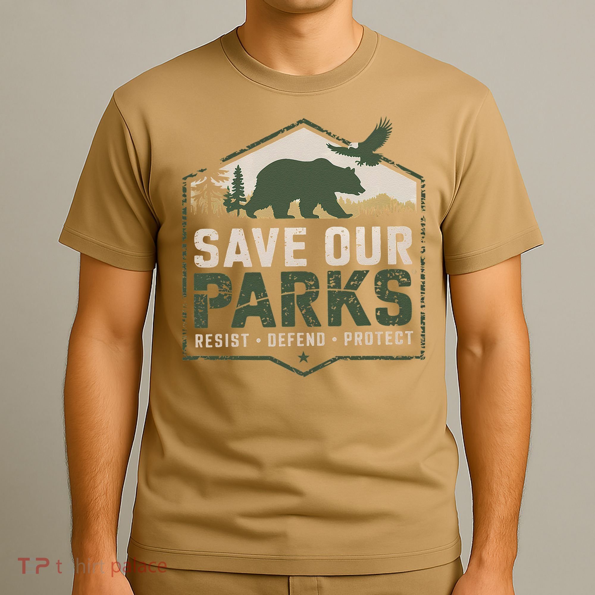 Save Our Parks Resist National Park Protect ALT US Parks T-Shirt