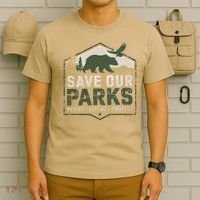 Save Our Parks Resist National Park Protect ALT US Parks T-Shirt thumb 6