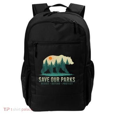 Save Our Parks Resist National Park Protect Alt Us Backpack
