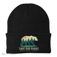 Save Our Parks Resist National Park Protect Alt Us Beanie thumb 0