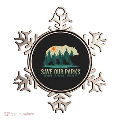 Save Our Parks Resist National Park Protect Alt Us Ornament