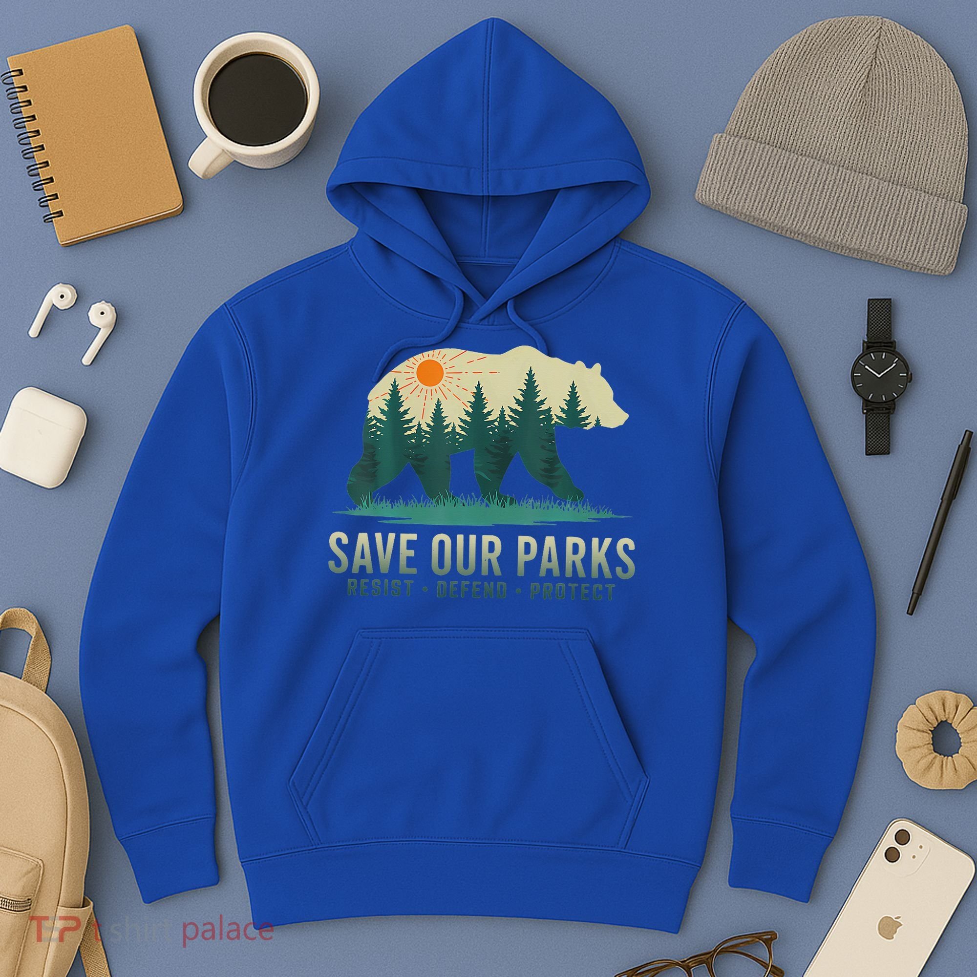 Save Our Parks Resist National Park Protect Alt Us Hoodie