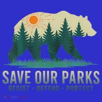Save Our Parks Resist National Park Protect Alt Us Sweatshirt thumb 3