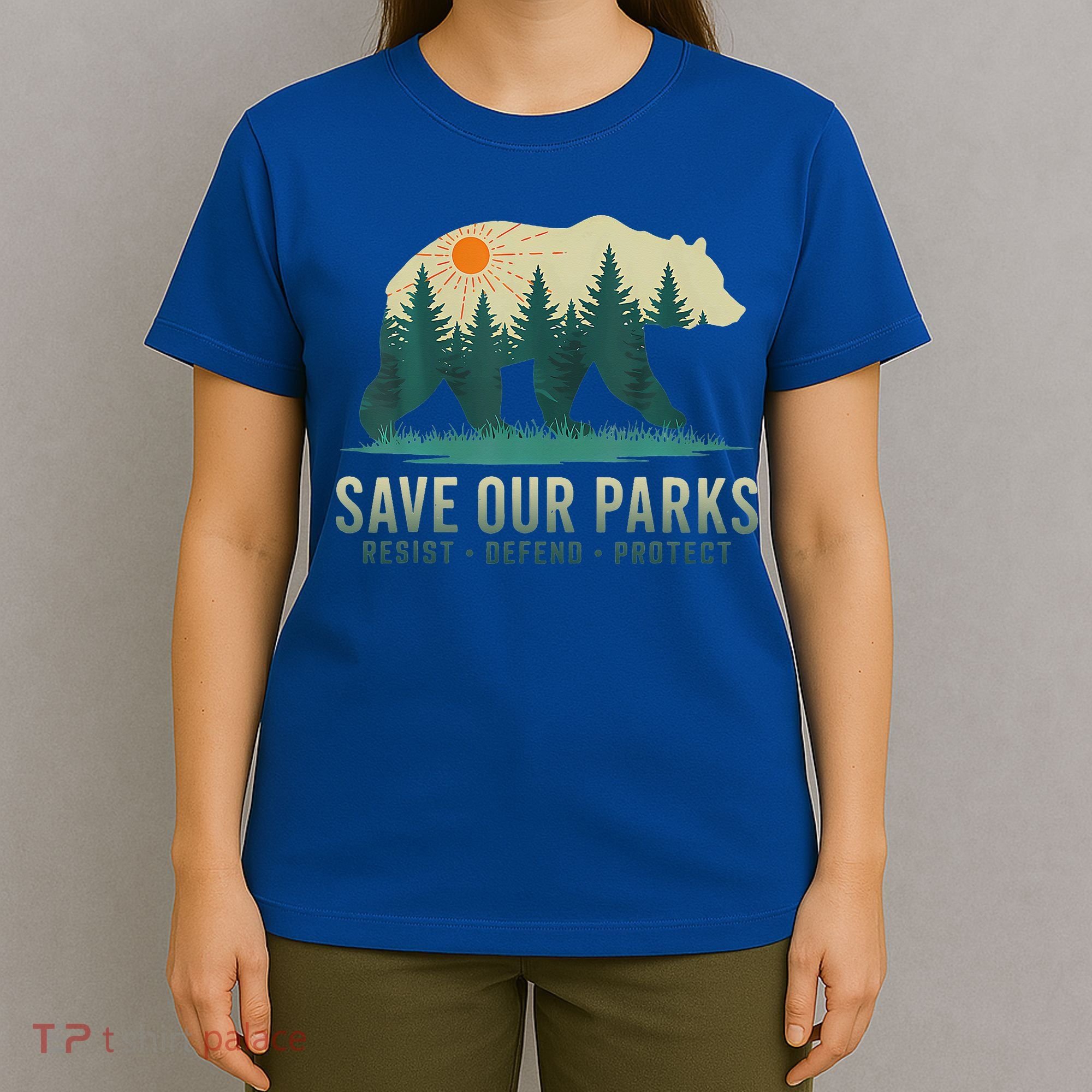 Save Our Parks Resist National Park Protect Alt Us T-Shirt