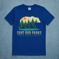Save Our Parks Resist National Park Protect Alt Us T-Shirt thumb 5