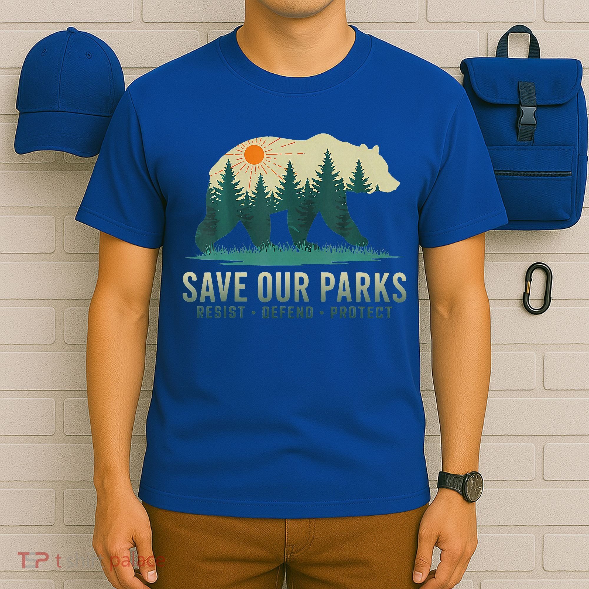 Save Our Parks Resist National Park Protect Alt Us T-Shirt
