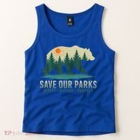 Save Our Parks Resist National Park Protect Alt Us Tank Top thumb 2