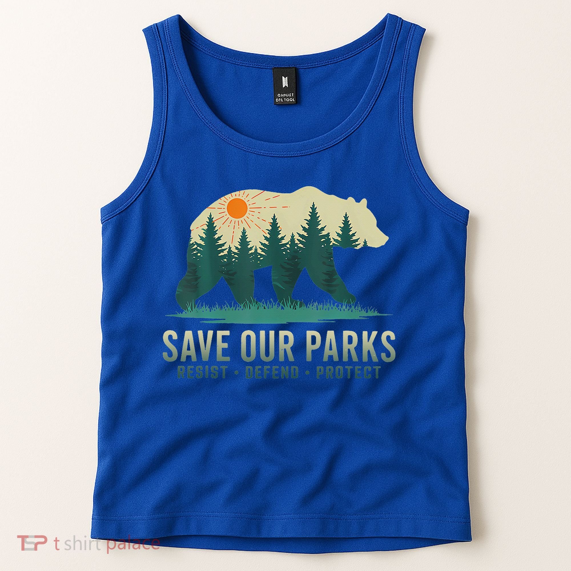 Save Our Parks Resist National Park Protect Alt Us Tank Top