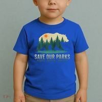 Save Our Parks Resist National Park Protect Alt Us Toddler T-Shirt thumb 2
