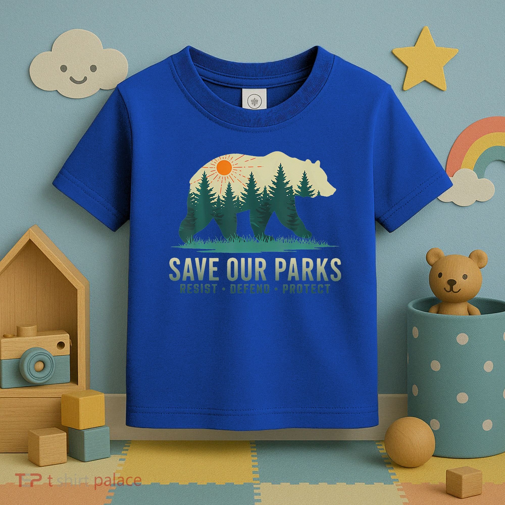 Save Our Parks Resist National Park Protect Alt Us Toddler T-Shirt