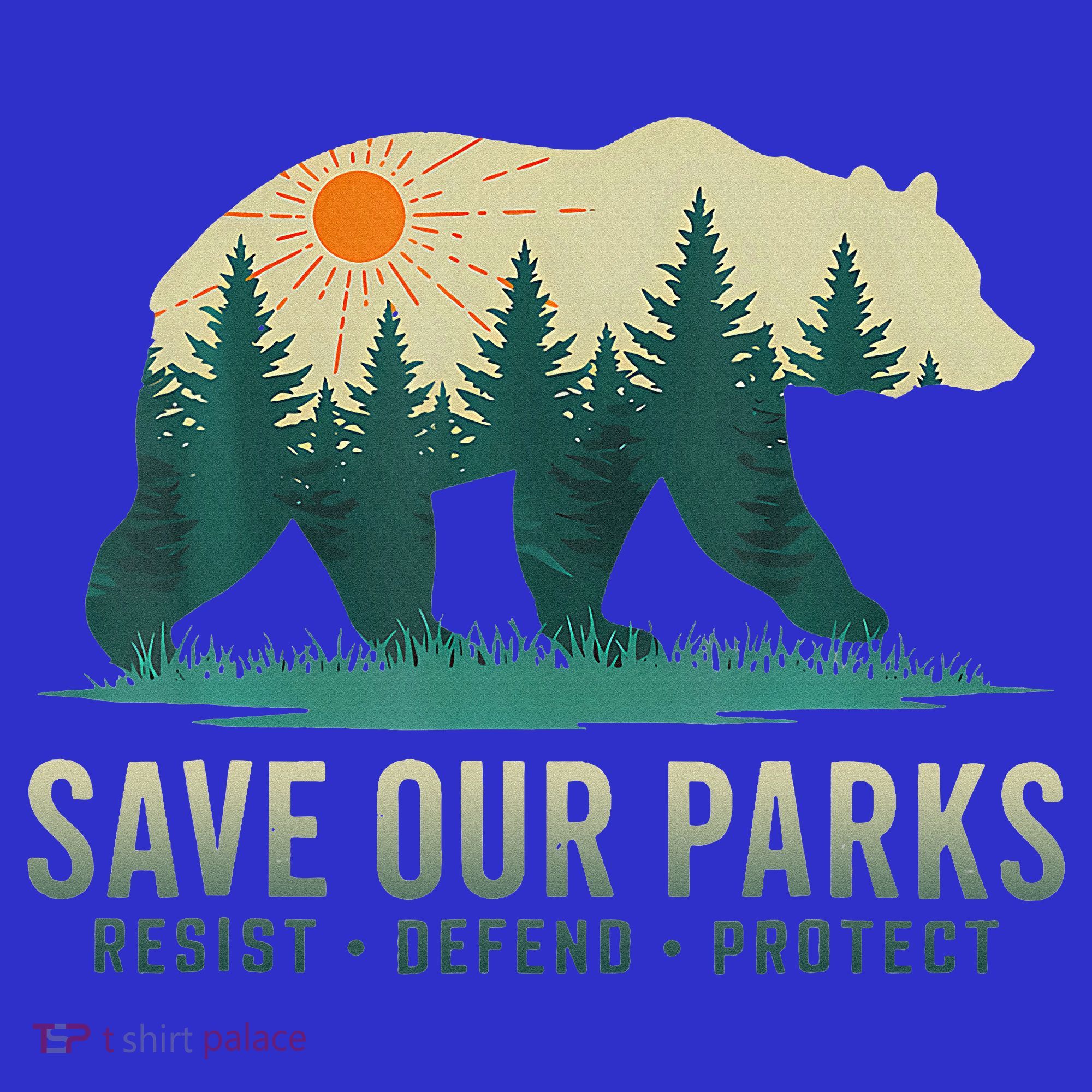 Save Our Parks Resist National Park Protect Alt Us Women's Long Sleeve Shirt