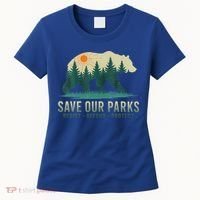 Save Our Parks Resist National Park Protect Alt Us Women's T-Shirt thumb 0