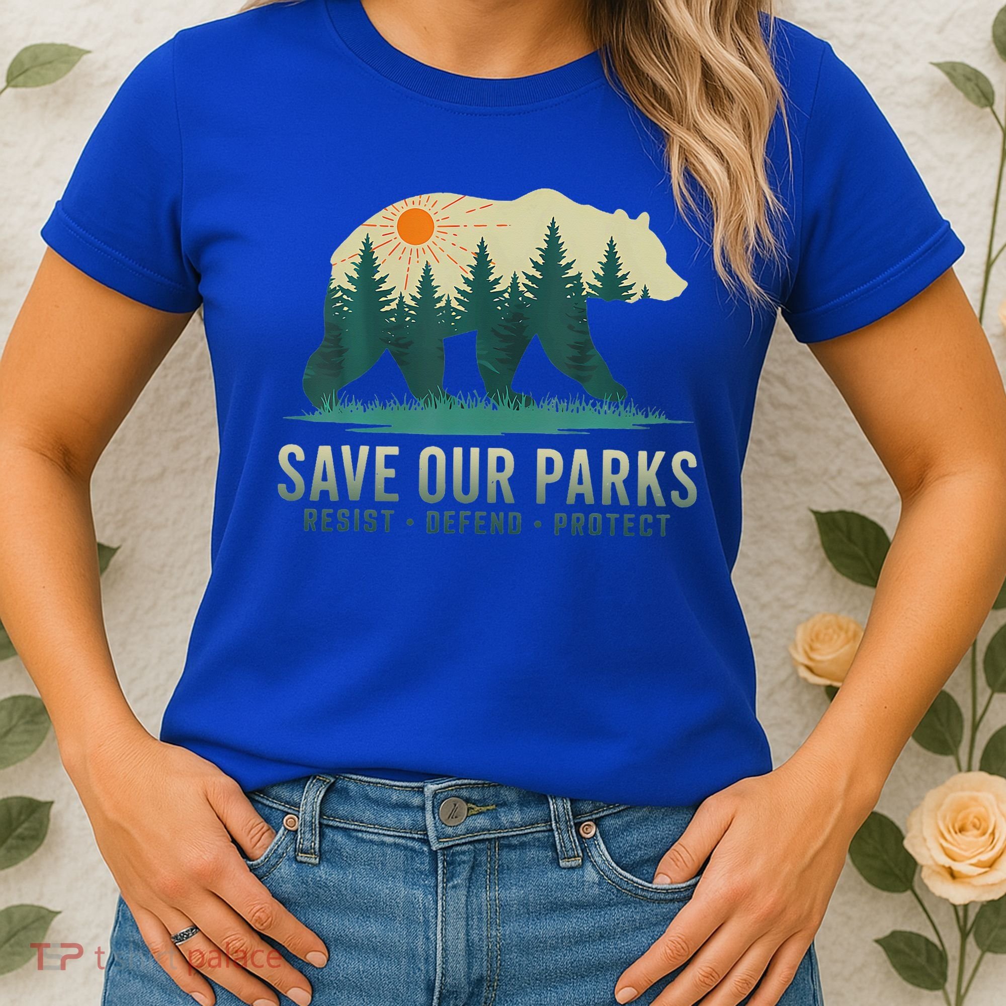 Save Our Parks Resist National Park Protect Alt Us Women's T-Shirt