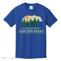 Save Our Parks Resist National Park Protect Alt Us Kids T-Shirt thumb 0