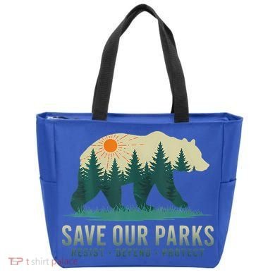 Save Our Parks Resist National Park Protect Alt Us Tote Bag
