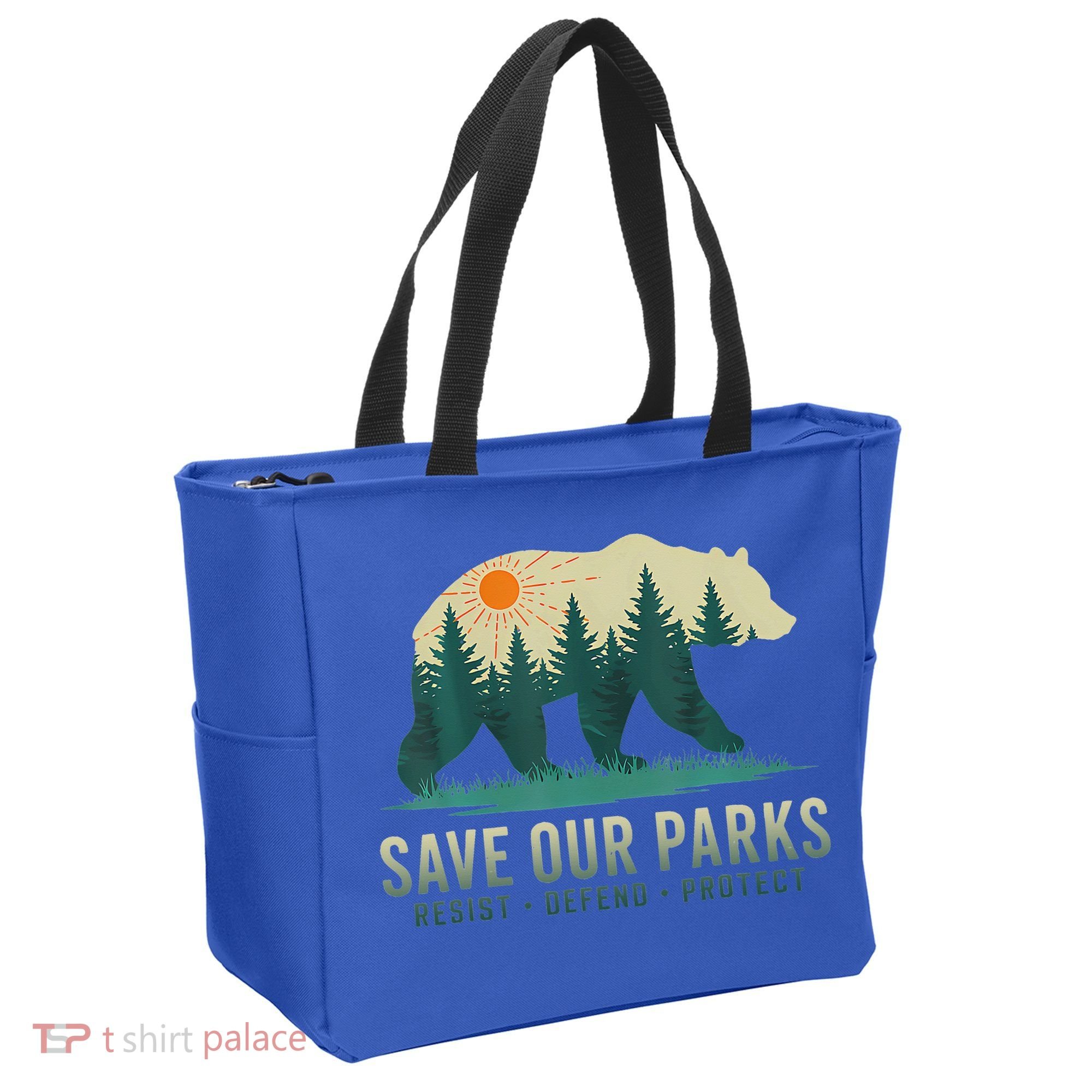 Save Our Parks Resist National Park Protect Alt Us Tote Bag