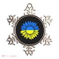 Sunflower Of Peace Ukraine Strong Vyshyvanka Ornament thumb 0