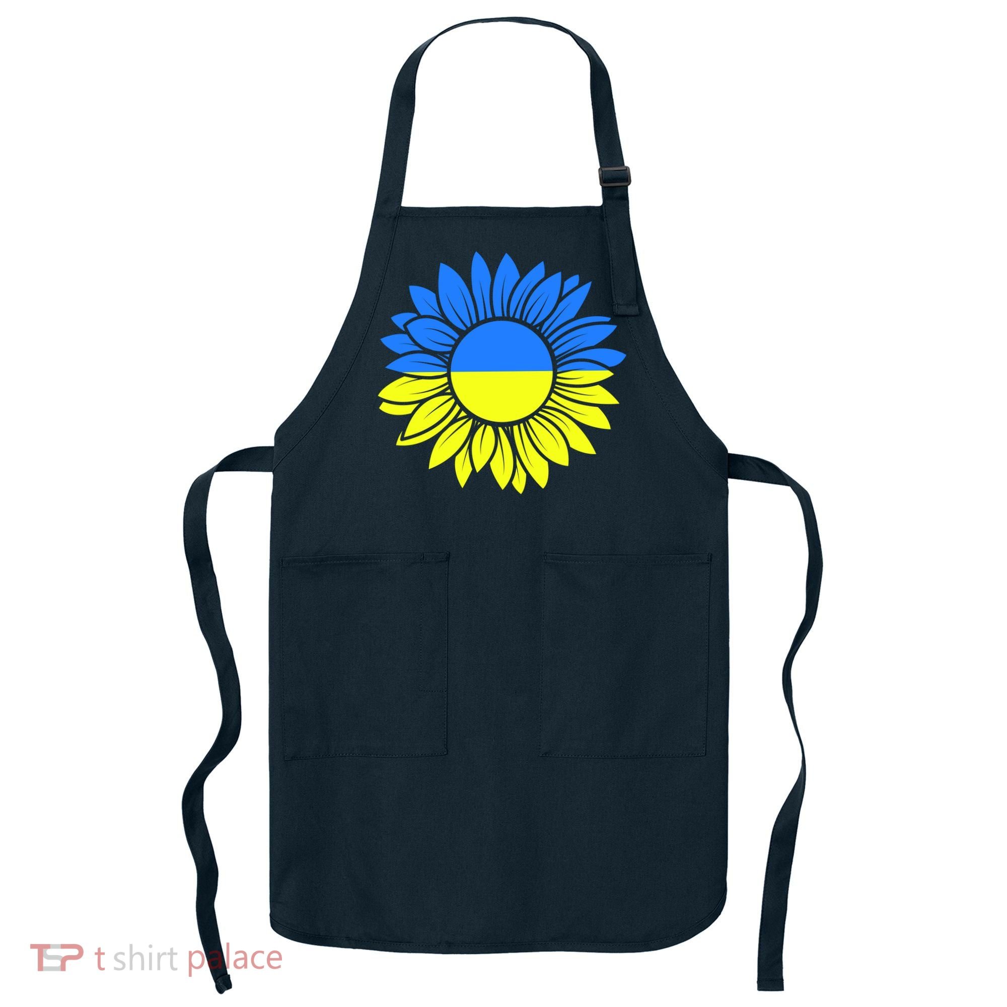 Sunflower Of Peace Ukraine Strong Vyshyvanka Apron