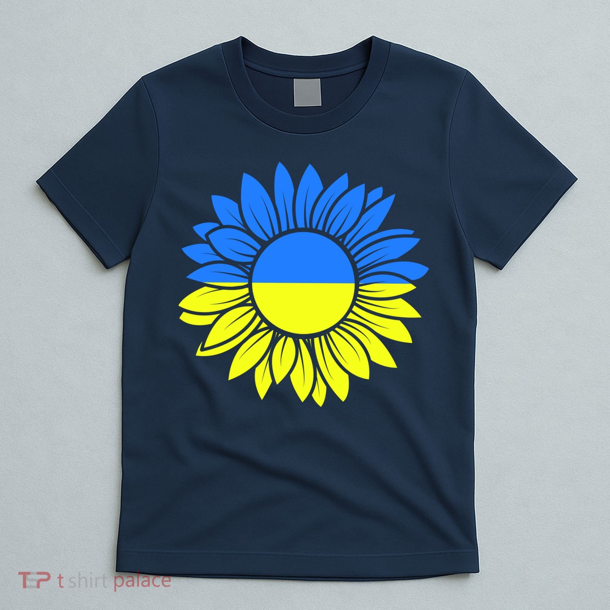 Sunflower Of Peace Ukraine Strong Vyshyvanka T-Shirt
