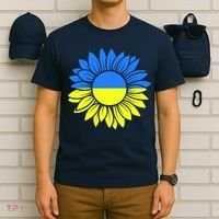 Sunflower Of Peace Ukraine Strong Vyshyvanka T-Shirt thumb 6