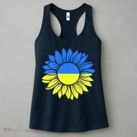 Sunflower Of Peace Ukraine Strong Vyshyvanka Women's Tank Top thumb 3