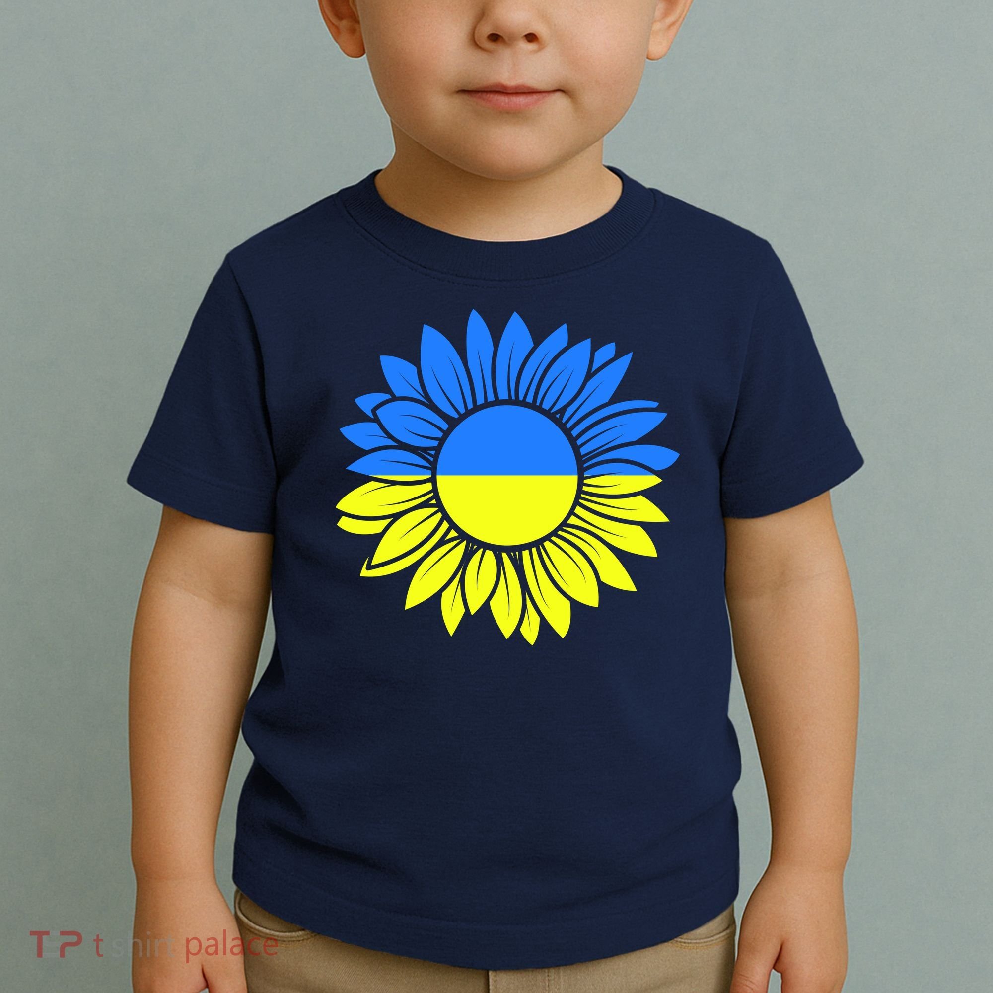 Sunflower Of Peace Ukraine Strong Vyshyvanka Toddler T-Shirt