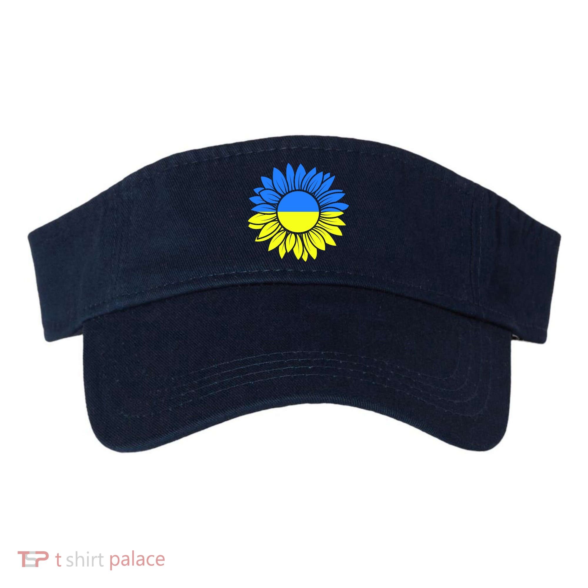 Sunflower Of Peace Ukraine Strong Vyshyvanka Visor