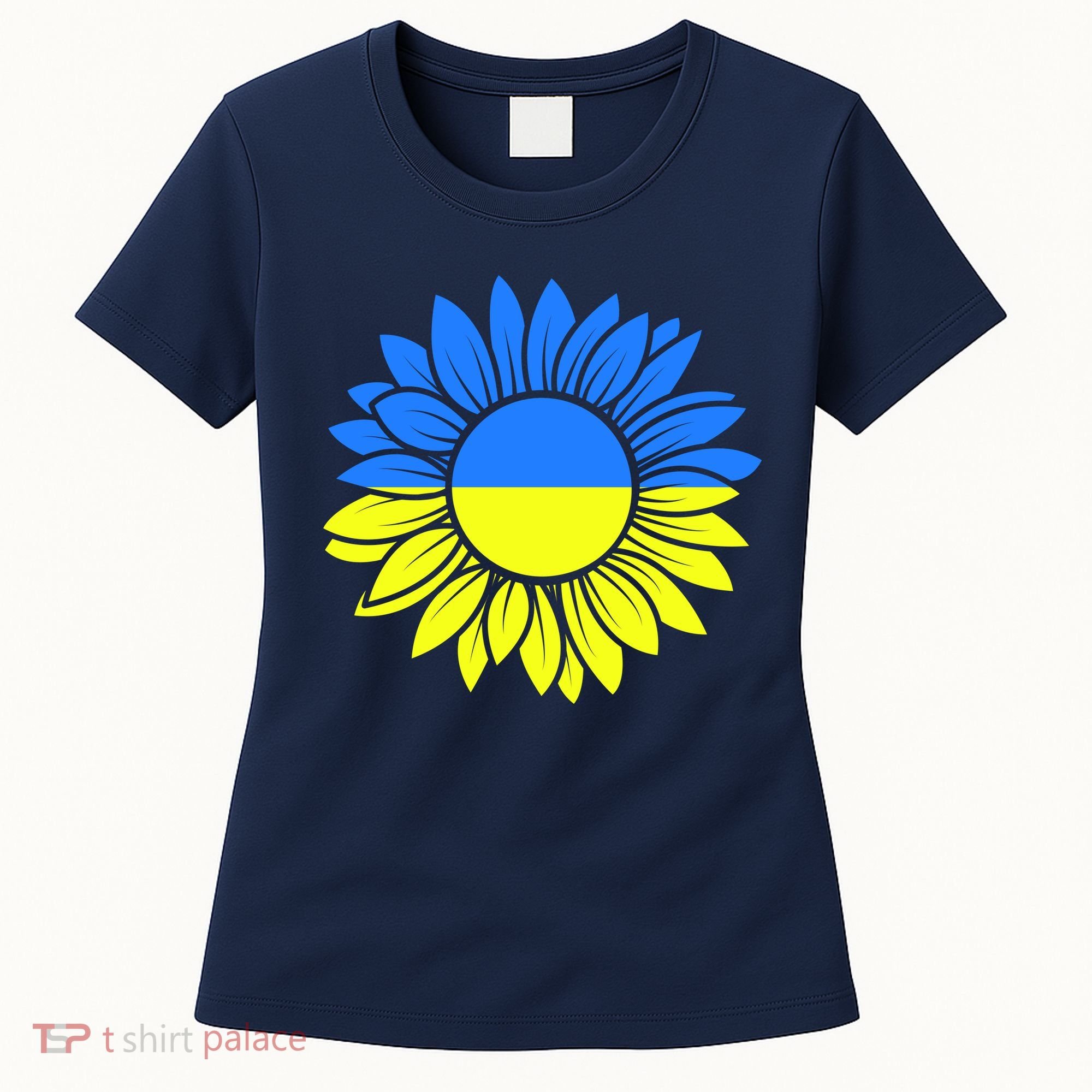 Sunflower Of Peace Ukraine Strong Vyshyvanka Women's T-Shirt