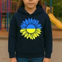 Sunflower Of Peace Ukraine Strong Vyshyvanka Kids Hoodie thumb 3