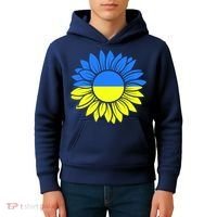 Sunflower Of Peace Ukraine Strong Vyshyvanka Kids Hoodie thumb 4