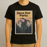 Save Our Parks Yosemite Protest El Capitan T-Shirt thumb 3
