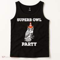 Superb Owl Party What We Do in the Shadows Owl Lover Tank Top thumb 2