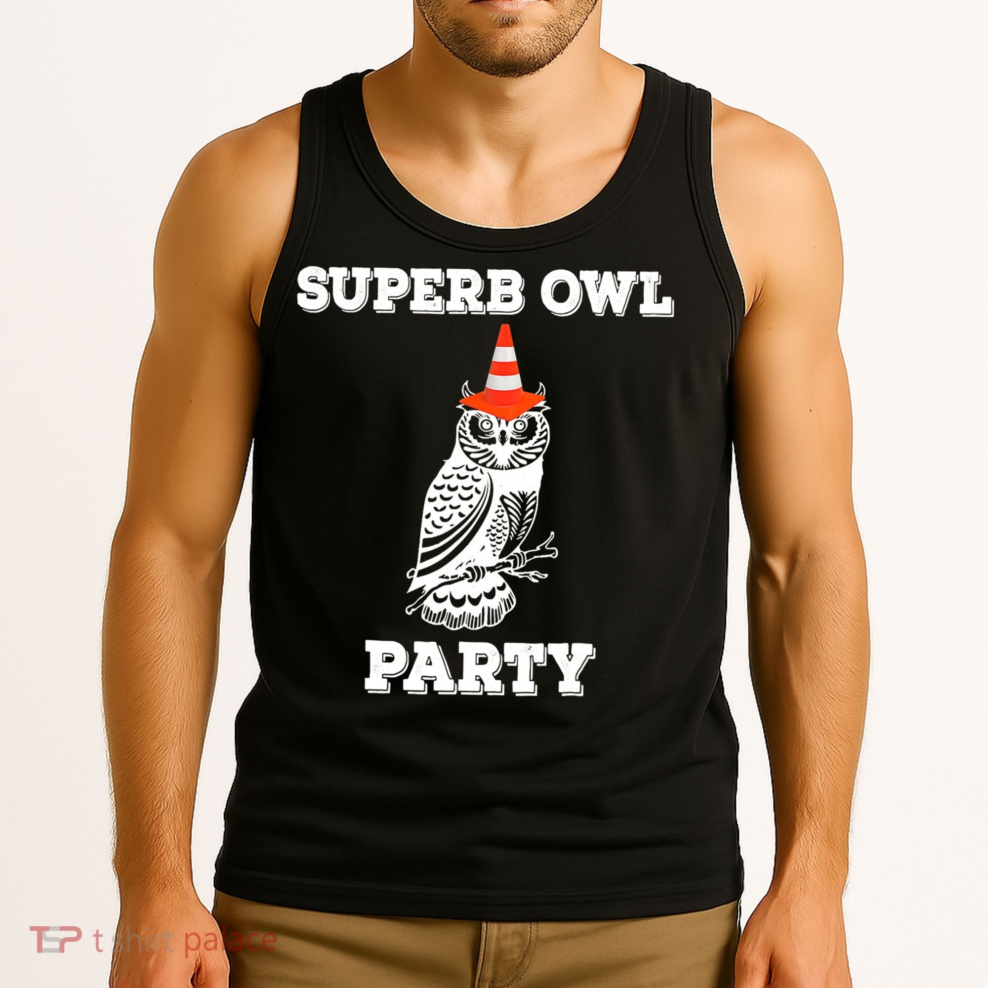 Superb Owl Party What We Do in the Shadows Owl Lover Tank Top
