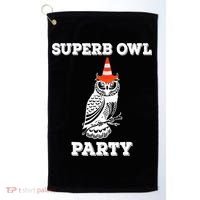 Superb Owl Party What We Do in the Shadows Owl Lover Golf Towel thumb 0