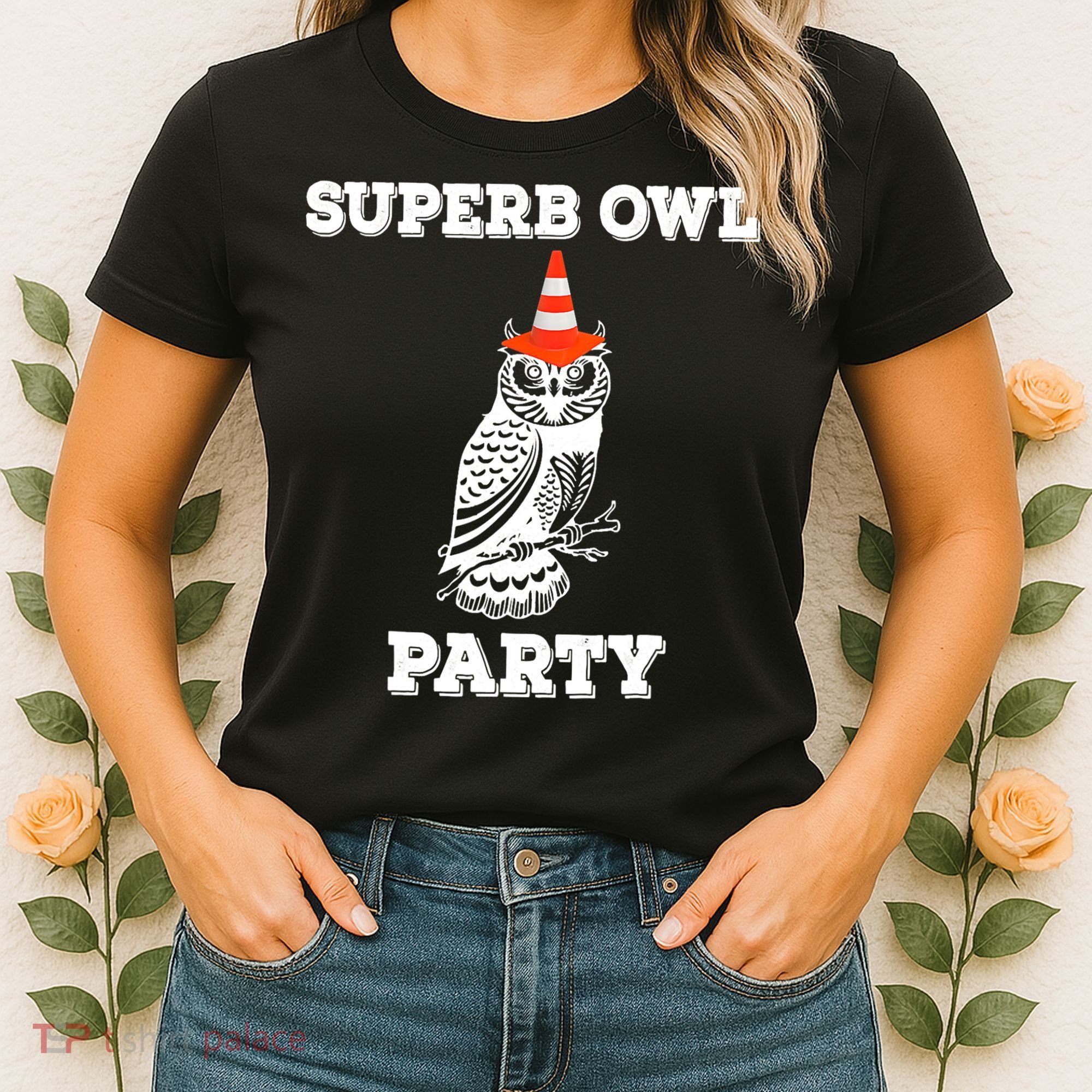 Superb Owl Party What We Do in the Shadows Owl Lover Women's T-Shirt