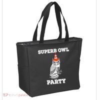 Superb Owl Party What We Do in the Shadows Owl Lover Tote Bag thumb 2