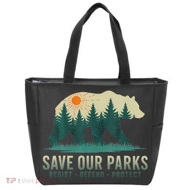 Save Our Parks Resist National Park Protect ALT US Gift Tote Bag
