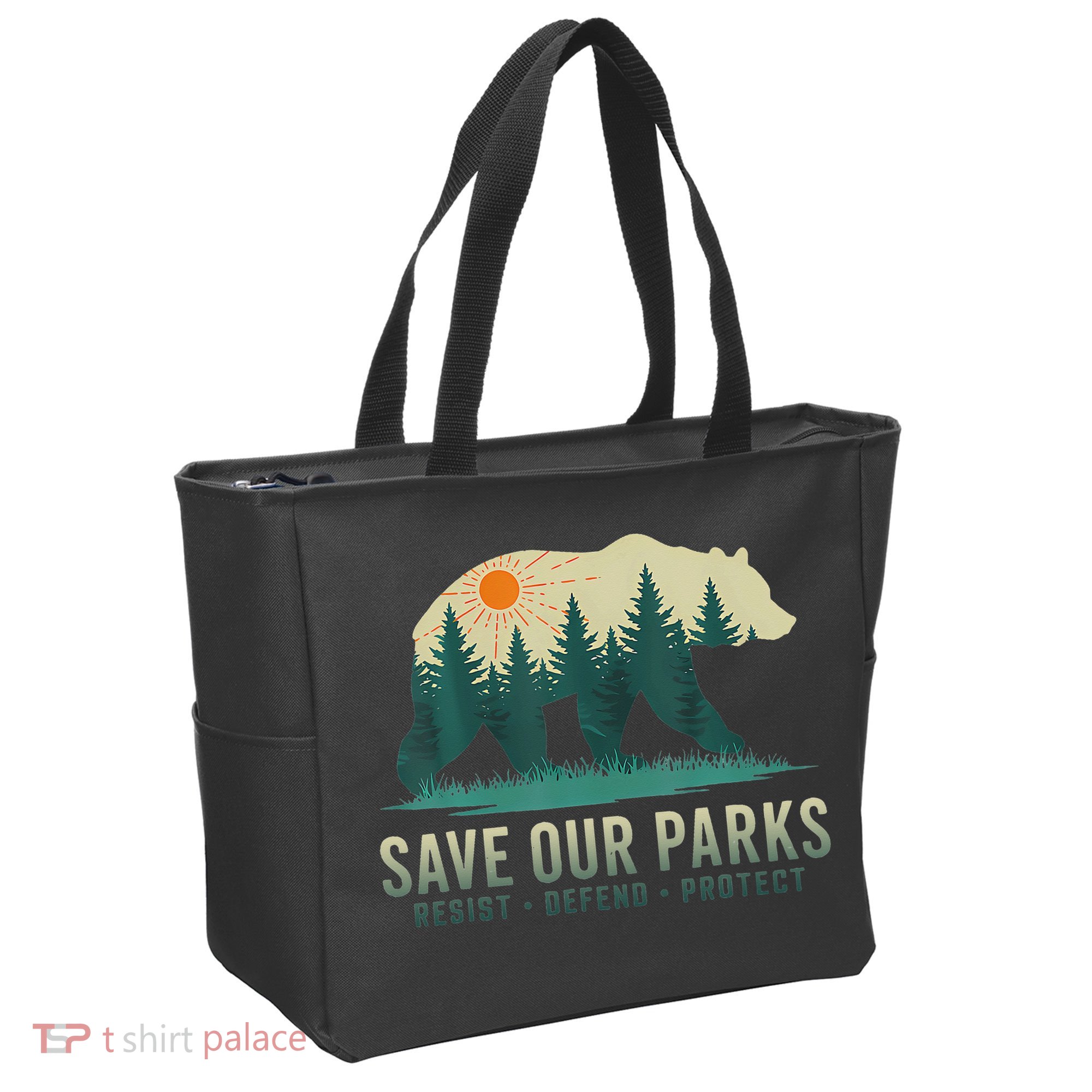 Save Our Parks Resist National Park Protect ALT US Gift Tote Bag